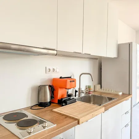 Appartement 1br With A Designated Workspace, Free Street Parking And Free Gym Pass