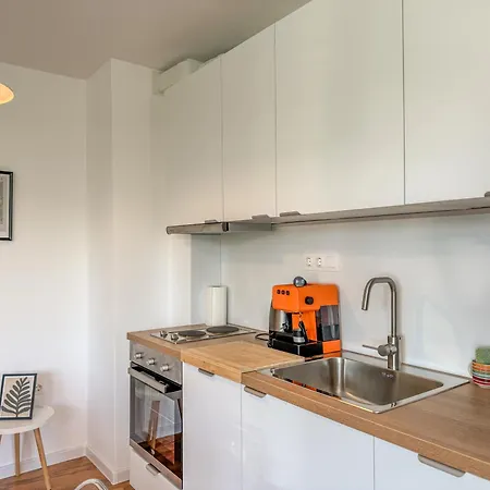 Daire 1br With A Designated Workspace, Free Street Parking And Free Gym Pass